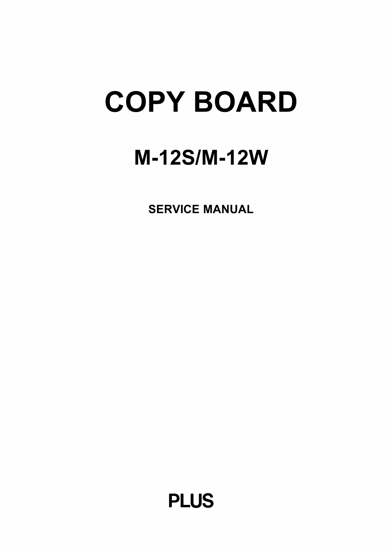 Konica-Minolta magicolor CopyBoard M-12S M-12W Service Manual-1